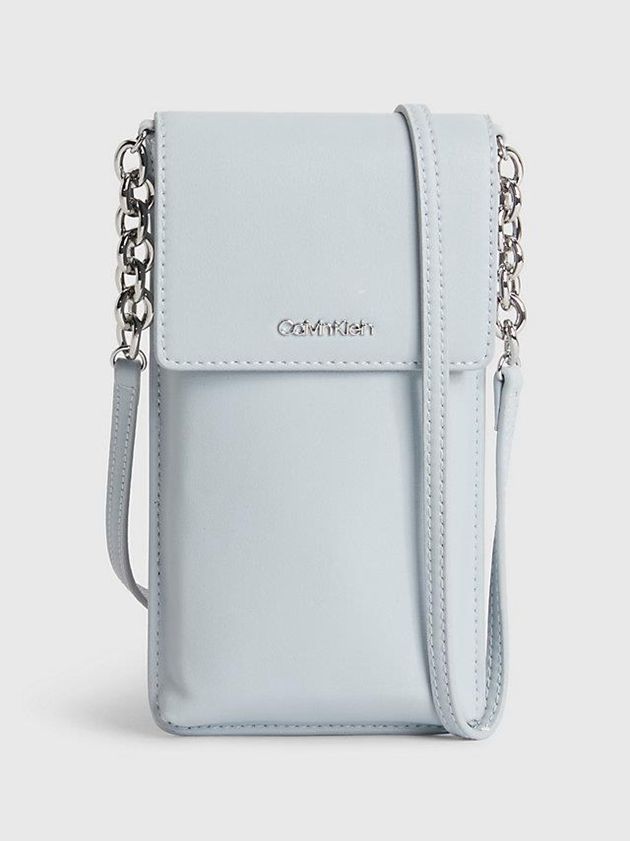 Calvin Klein USA Recycled Crossbody Phone Womens Bag Blue 1734926-CN